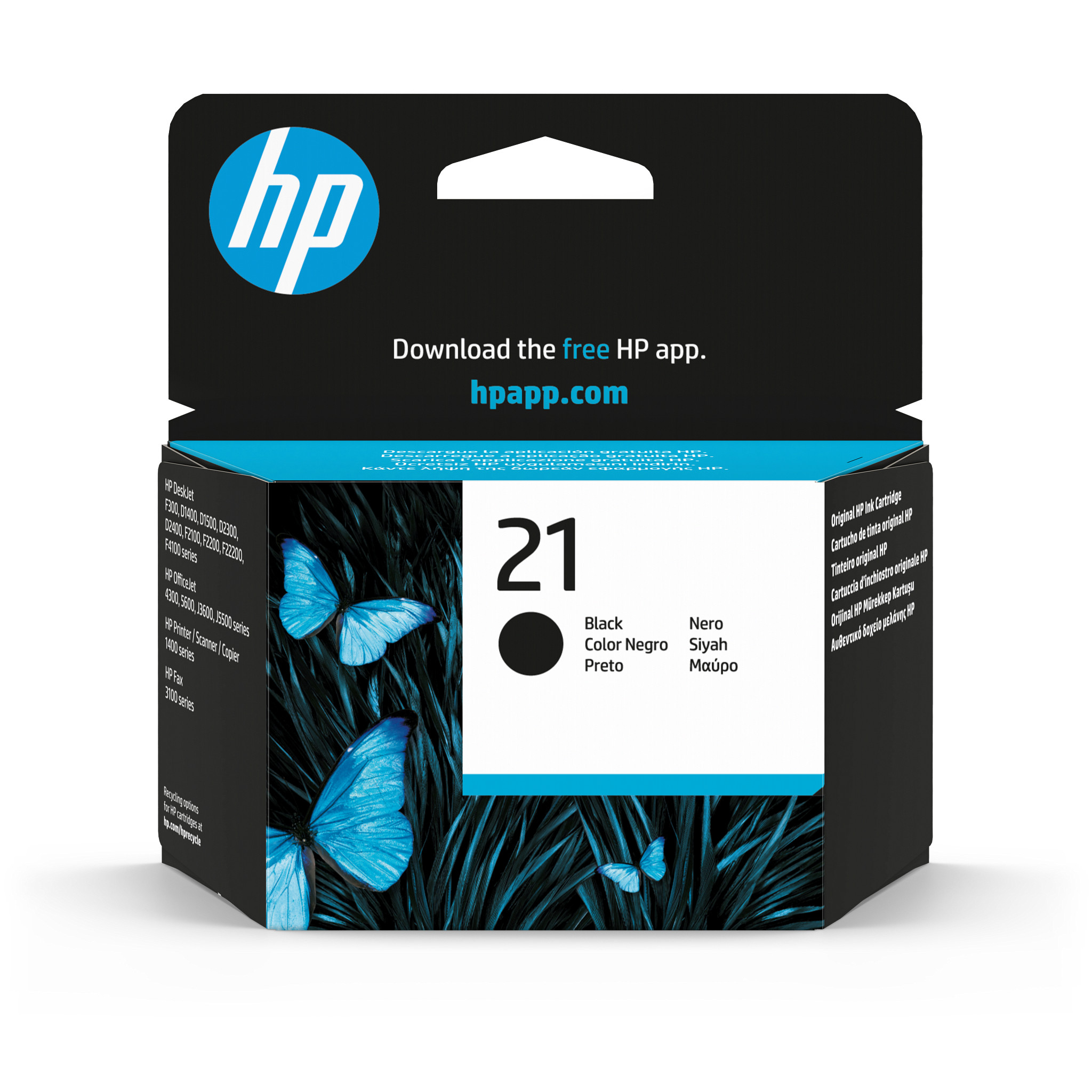 HP Cartuccia originale inchiostro nero HP 21