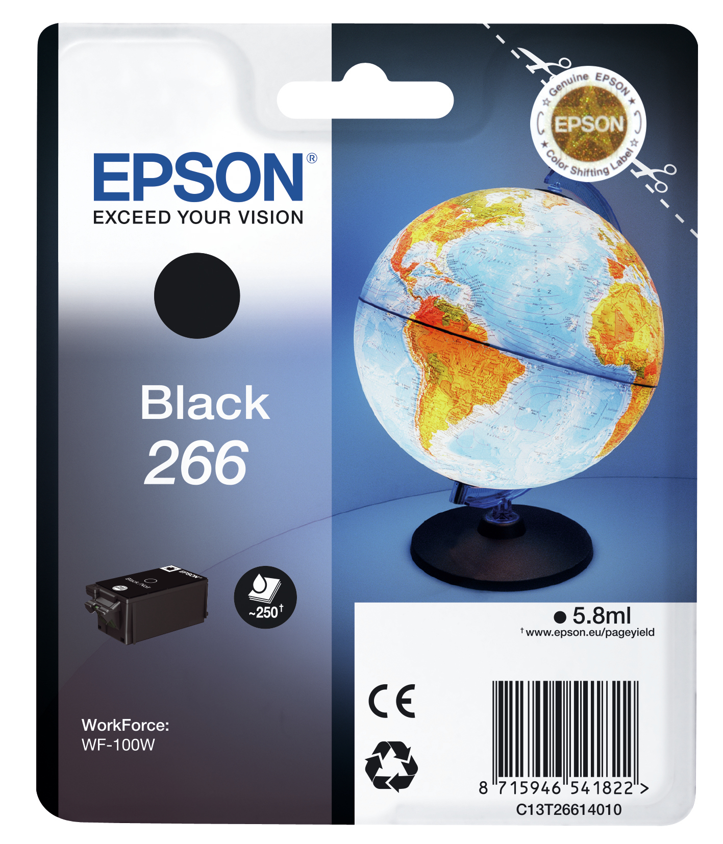 Epson Inchiostro nero singolo Mappamondo 266