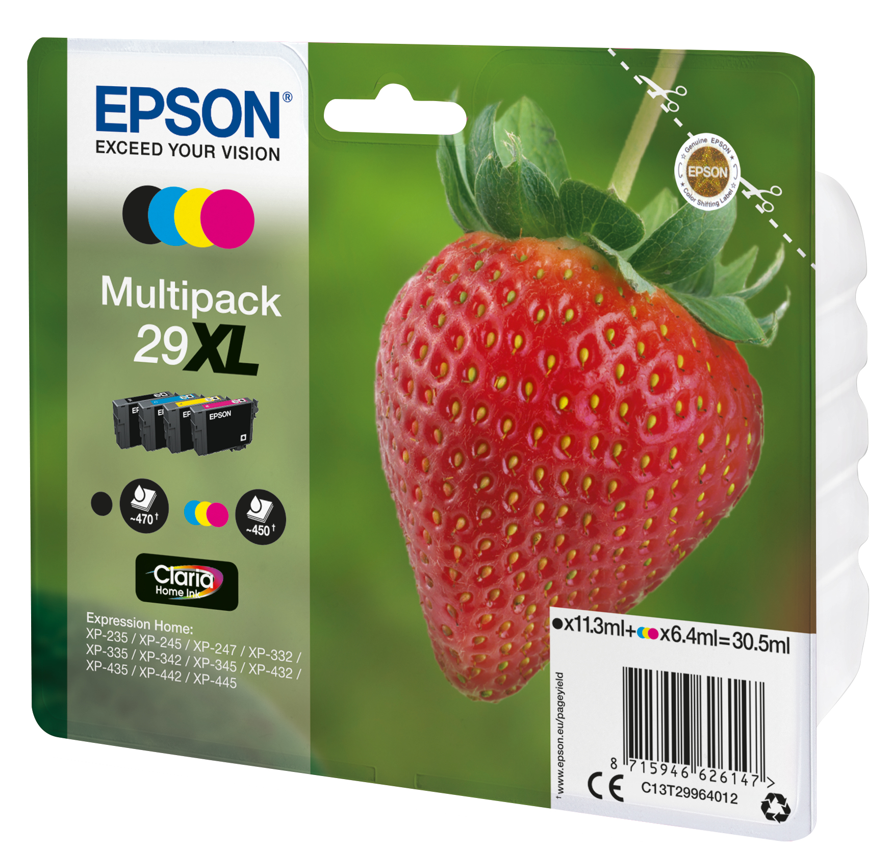 Epson Multipack 4-colours 29XL Claria Home Ink