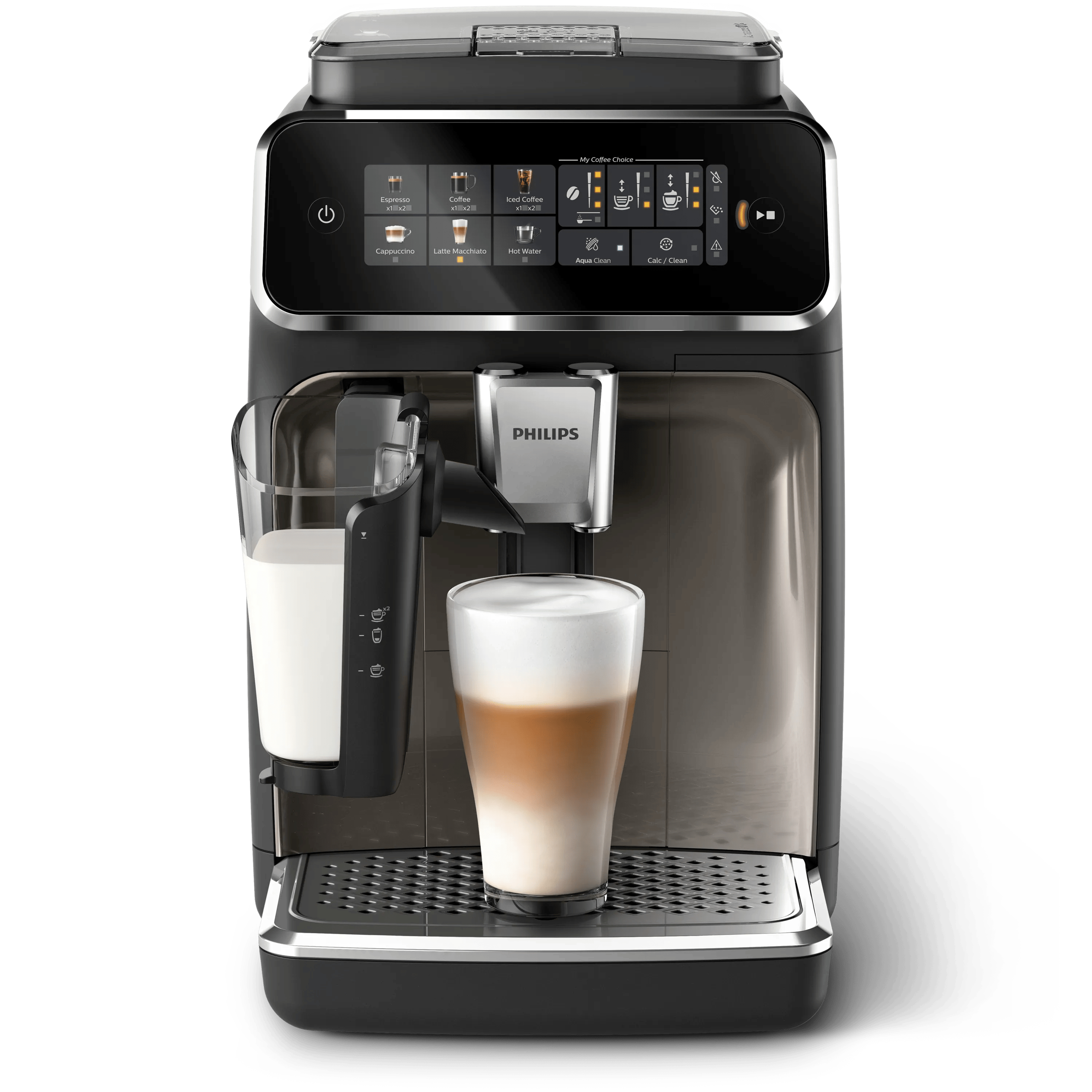 Philips Series 3300 LatteGo EP3347/90 Macchina da caffè automatica, 6 bevande, 1.8 L, cappuccinatore, macine in ceramica