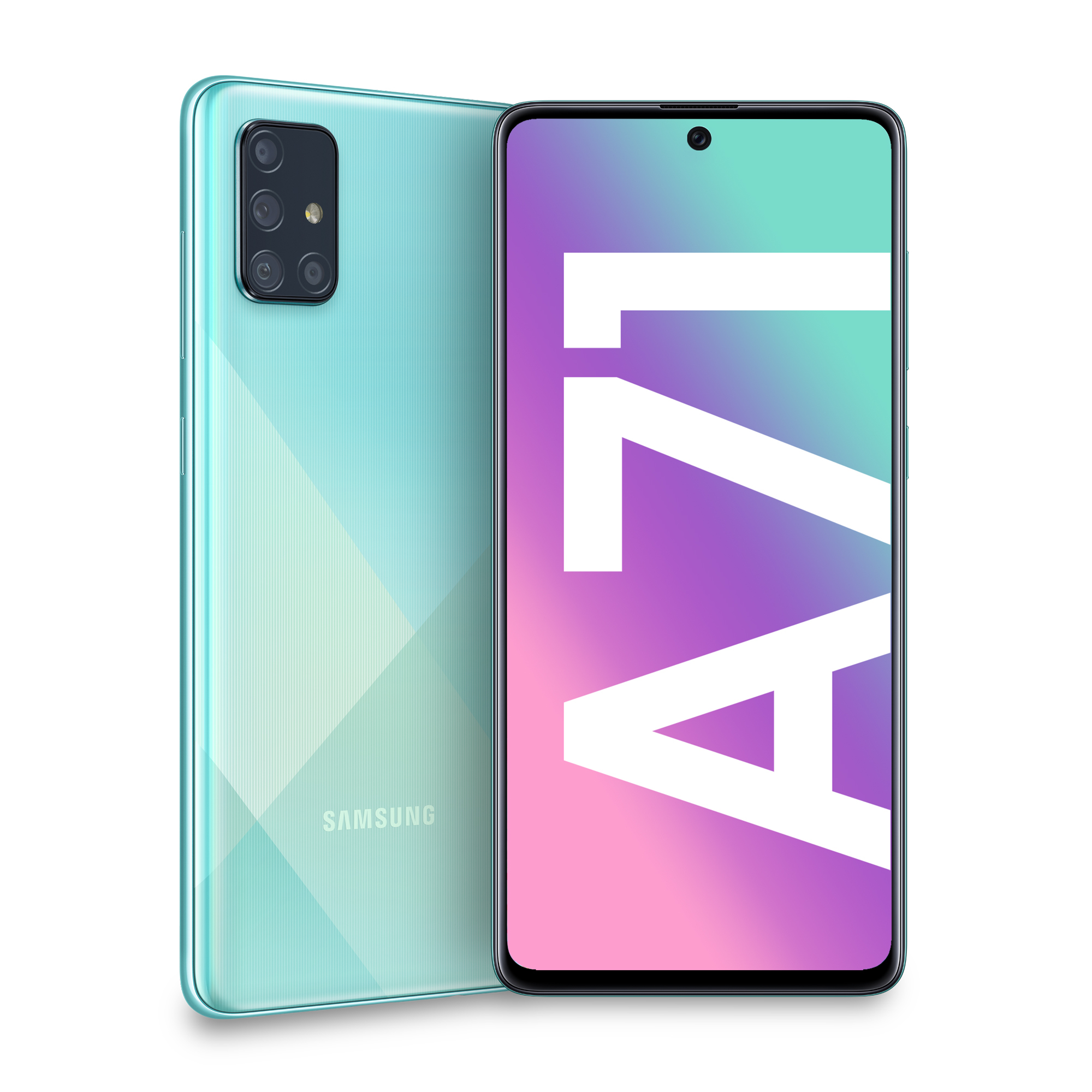 Samsung Galaxy A71, Blue, 6.7, Wi-Fi 5 (802.11ac)/LTE, 128GB