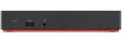 Lenovo 40AS0090EU replicatore di porte e docking station per laptop Cablato USB 3.2 Gen 1 (3.1 Gen 1) Type-C Nero