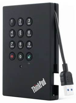Lenovo ThinkPad USB 3.0 1TB disco rigido esterno 5400 Giri/min 2.0 Nero