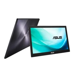 ASUS MB169B+ Monitor PC 39,6 cm (15.6") 1920 x 1080 Pixel Full HD LED Nero, Argento