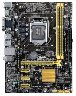 ASUS H81M-PLUS Intel® H81 LGA 1150 (Socket H3) micro ATX