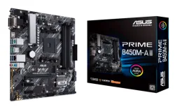 ASUS PRIME B450M-A II AMD B450 Socket AM4 micro ATX