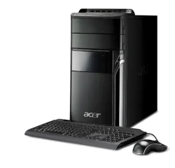 Acer Aspire M3641 Intel® Core™2 Quad Q8200 4 GB DDR2-SDRAM 640 GB NVIDIA® GeForce® G100 Windows Vista Home Premium Tower PC Nero