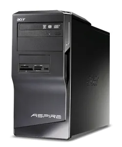 Acer Aspire M1641 Intel® Pentium® E2220 4 GB DDR2-SDRAM 320 GB NVIDIA® GeForce® 7050 Windows Vista Home Premium Tower PC