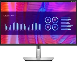 DELL P Series P3223DE Monitor PC 80 cm (31.5") 2560 x 1440 Pixel Quad HD LCD Nero