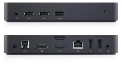DELL 452-BBOT replicatore di porte e docking station per laptop Cablato USB 3.2 Gen 1 (3.1 Gen 1) Type-B Nero