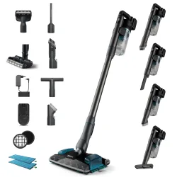 8000 Series XC8057/01 Aspirapolvere senza filo Aqua Plus